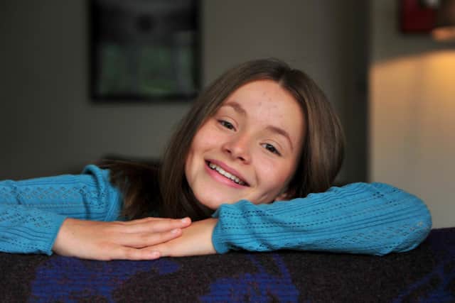 13-year-old Imogen Clawson stars in the new Channel 5 adaptation of All Creatures Great and Small.