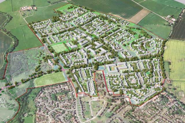 Homes England has submitted plans for 1,300 homes at Ripon Barracks.