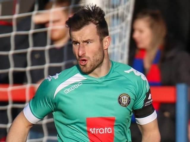 James Belshaw has made 144 starts during his three years at Harrogate Town. Pictures: Matt Kirkham