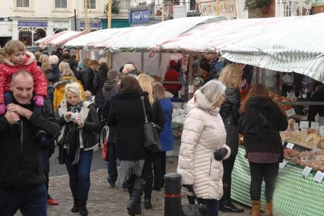 Harrogate council said the markets are not under threat, adding: "In fact we have traders queuing to come."
