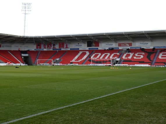 Harrogate Town are playing their opening 'home' League Two fixtures at the Keepmoat Stadium. Picture: Getty Images