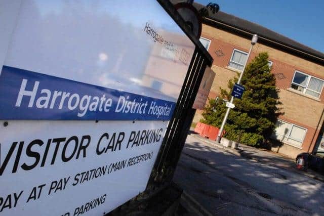 The trust which runs Harrogate District Hospital has announced fees will be brought back in from 23 September