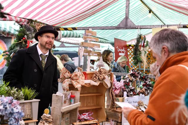Knaresborough Christmas Market has been cancelled this year due to the coronavirus pandemic. Picture: Charlotte Gale Photographer for Knaresborough Christmas Market.