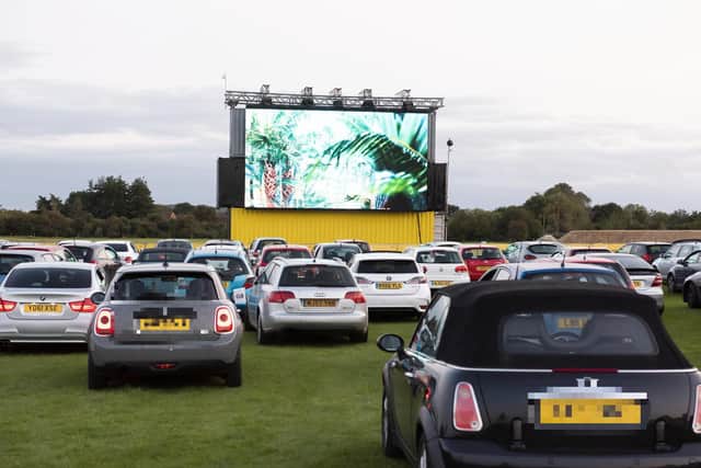The AA Getaway drive-in cinema event is taking place this weekend.