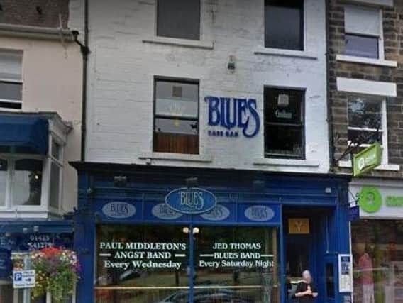 Harrogate Borough Council said the Blues Bar would still be able to use the non-grass area in front of its premises for customers.
