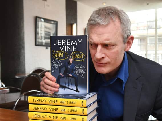 A star of the forthcoming Raworths Harrogate Literature Festival - Broadcaster and author Jeremy Vine.