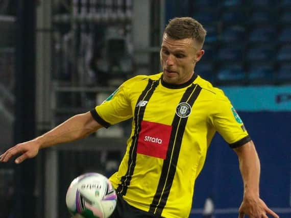 Harrogate Town may have to tackle Port Vale without top-scorer Jack Muldoon. Pictures: Matt Kirkham