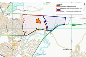 This is where the £6m school and nursery will be built in Knaresborough.