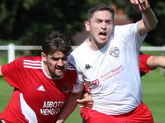 Knaresborough Town have begun their 2020/21 NCEL Premier Division campaign with one win and one defeat. Pictures: Craig Dinsdale
