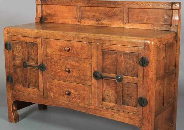 This Mouseman sideboard which sold for £23,000 at Morphets’ recent Fine Art and Antique Catalogue Sale.