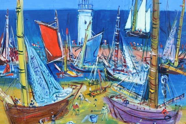 This oil painting by Jean Dufy sold for £34,000.