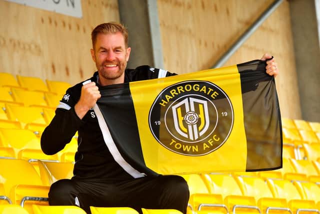 Proud To Be Town has been produced for BT Sport with the full collaboration of Harrogate Town, in particular, their inspirational manager Simon Weaver.
