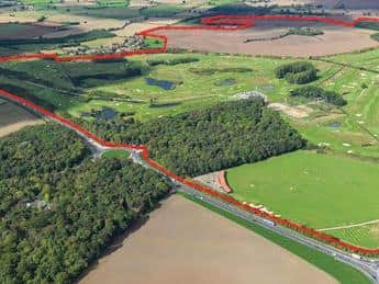 The proposals for Flaxby Golf Course include 2,750 homes, two primary schools and a former train station being brought back into use.