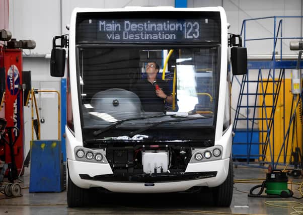 Yorkshire Vision.............. Behind the scenes at Optare, Sherburn-in-Elmet, one of the biggest bus makers in Britain1st August 2018.
Picture Jonathan Gawthorpe