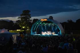 Cash support - The main stage at North Yorkshire's Deer Shed Festival pictured in 2017.