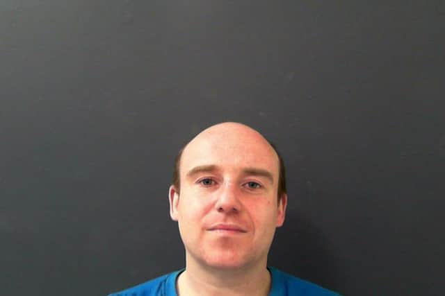 Colin Bradley, 33, has been jailed for 11 months after threatening a supermarket manager with a meat cleaver.