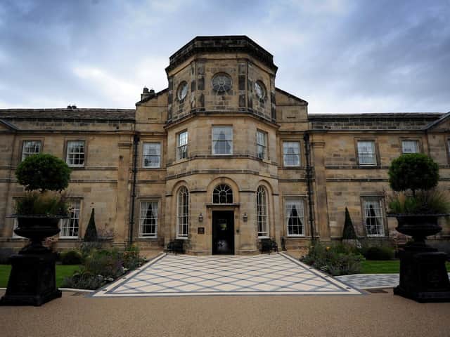 Yorkshire gem - In the running in the White Rose Awards is the luxurious, five-star Grantley Hall hotel near Ripon.