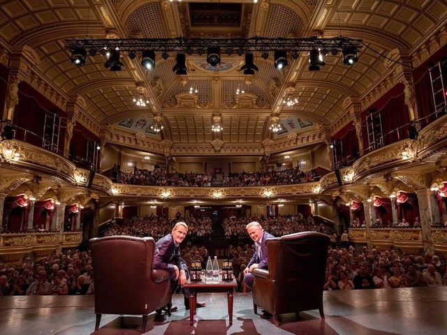 Flashback to pre-Covid days and a glittering event at the Royal Hall organised by Harrogate International Festivals.