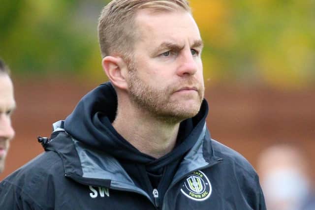 Annoyed: Town boss SImon Weaver