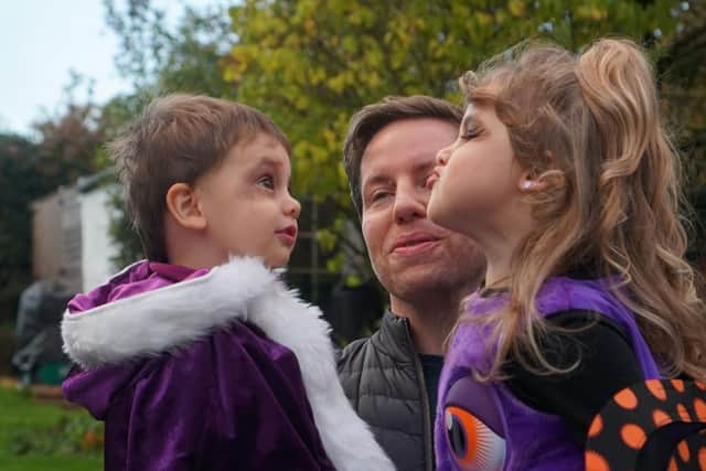 Howl for Heroes - Harrogate resident Jonathan Sanderson will be howling at the blue moon at 7pm on Halloween with his two children in support of the NHS.