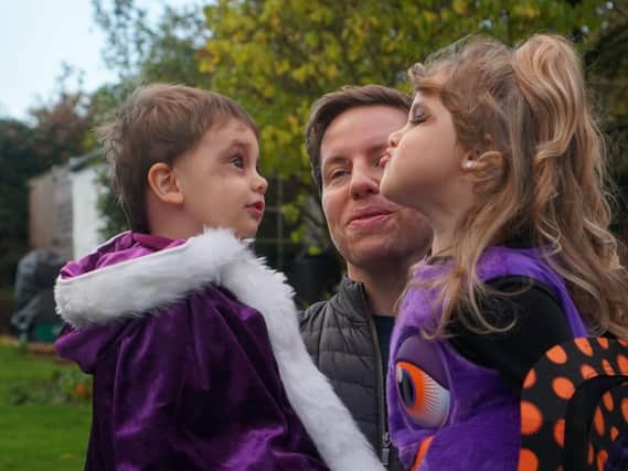 Howl for Heroes - Harrogate resident Jonathan Sanderson will be howling at the blue moon at 7pm on Halloween with his two children in support of the NHS.