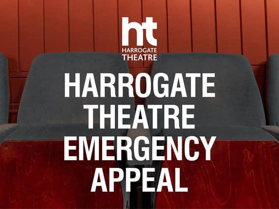 Harrogate Theatre has postponed the its first live show in months as its battle for survival goes on.