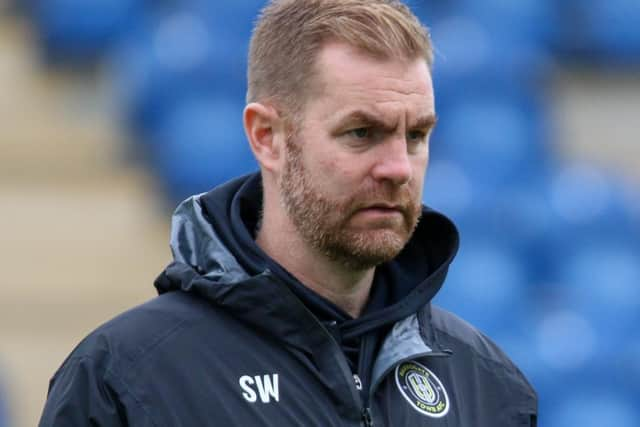 Harrogate Town manager Simon Weaver.