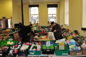 Charities and foodbanks across the district say they have seen increased demand during the pandemic. Picture: Gerard Binks.