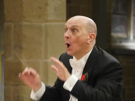 Prestigious honour - Dr Andrew Padmore, who has been musical director and conductor of Harrogate Choral Society for the past 15 years.