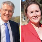 Harrogate and Knaresborough MP Andrew Jones and Liberal Democrat parliamentary spokesperson Judith Rogerson.