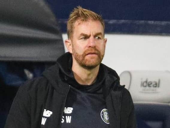 Harrogate Town manager Simon Weaver. Pictures: Matt Kirkham