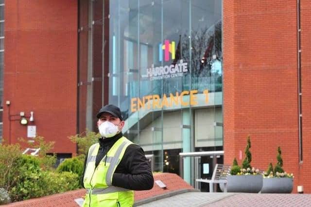 A report has revealed Harrogate Convention Centre is forecasting a 1.4m loss in income as it remains on standby as an NHS Nightingale hospital.