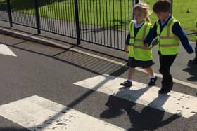 The £20,000 grant will be used to improve road safety measures at Woodfield Primary School in Harrogate.
