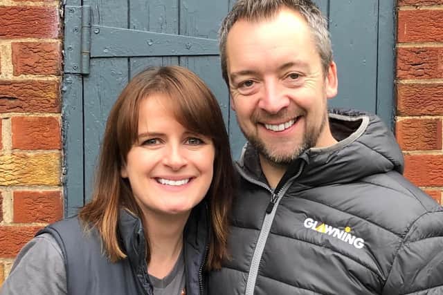 Sarah and James Martin, the husband-and-wife team behind Glawning Ltd who found themselves in the limelights thanks to retail entrepreneurTheo Paphitis, best known for his role on the popular BBC 2 show Dragons Den.