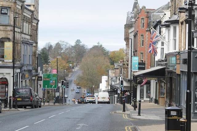 Businesses forced to close during the national lockdown can now apply to Harrogate Borough Council for new grants up to £3,000. Photo: Gerard Binks.