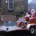 Santa on the Wetherby Lions sleigh at a past event.