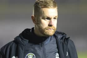 Harrogate Town manager Simon Weaver. Pictures: Matt Kirkham
