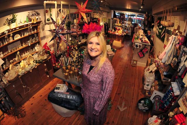 "People really are starting to show their support locally" - Owner Sophie Hartley inside her Sophie Likes shop in Beulah Street in Harrogate. (Picture Gerard Binks)