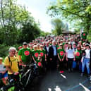 Flashback to 2019 and a protest against the option of a relief road near Nidd Gorge which had appeared in the Harrogate Congestion Study.