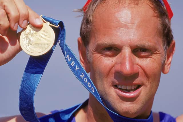 Inspirational: Olympic rowing champion Sir Steve Redgrave.