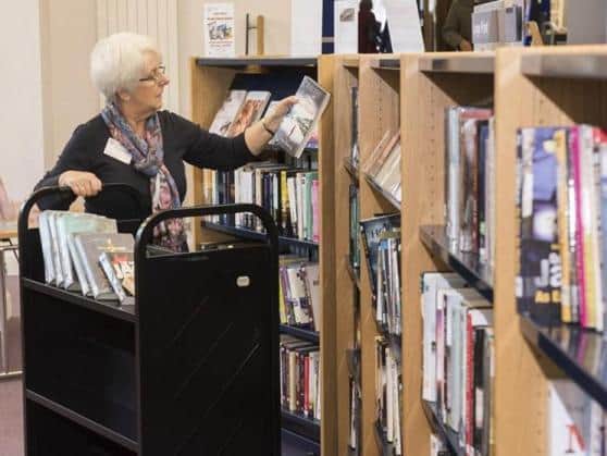Libraries in Harrogate and Knaresborough will reopen for reduced lockdown services this week. Photo: NYCC.