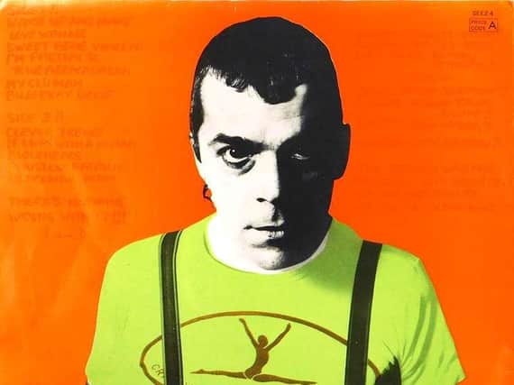 The back sleeve of Ian Dury and the Blockheads' classic 1977 album New Boots and Panties which will feature in the first Harrogate Vinyl Sessions event since the summer.