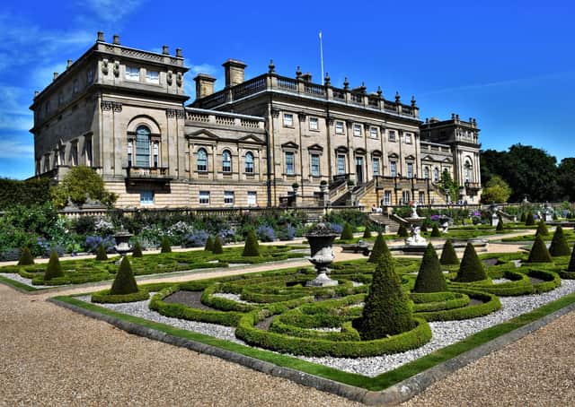 Harewood House and Terrace Garden by Duncan Snell
