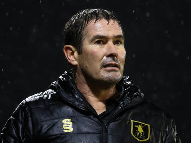 Mansfield Town manager Nigel Clough. Picture: Getty Images