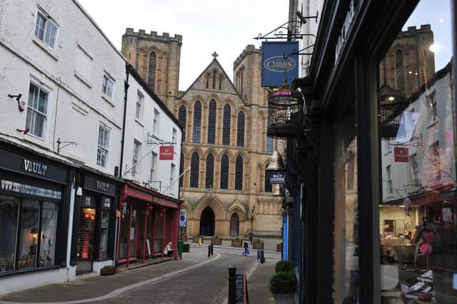 People living in Ripon have been urged to support their local businesses throughout the coming difficult months.