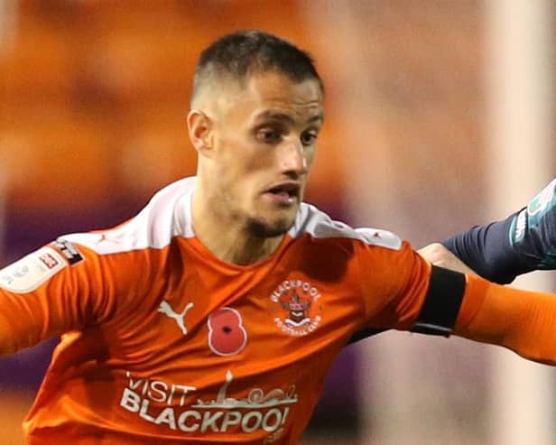 Blackpool striker Jerry Yates spent time on loan at Harrogate Town back in 2015/16. Pictures: Getty Images