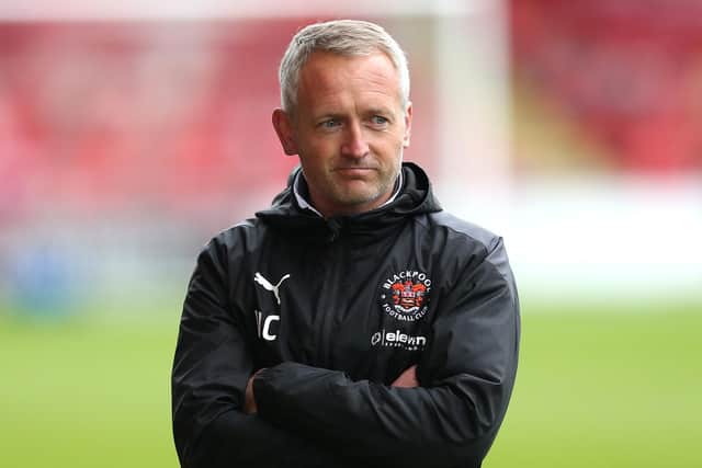 Blackpool manager Neil Critchley.
