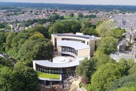 A new report says the net cost of Harrogate Civic Centre was £6.25 million, which amounts to £2.47 million less than budgeted and represents a “massive saving” to council tax payers.