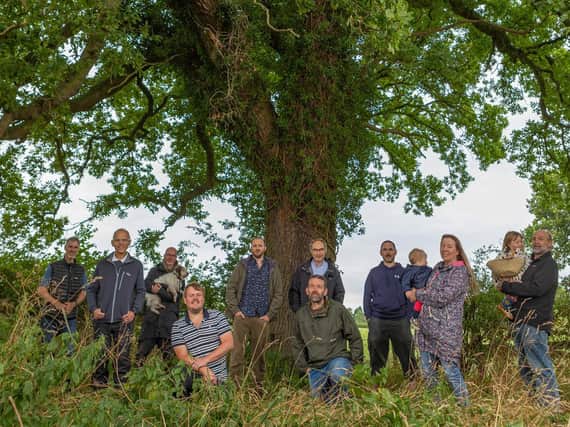 The Long Lands Common board: Rod Beardshall; Malcolm Margolis; Allan Smyth; Ben Skinner; Ian Fraser; James McKay; Rick Brewis; Trish Sanders; Ali Pidsley; Chris Kitson. Missing are regular board members Jo Smalley; Geoff Foxall; Artemis Swann and Lucy Bagnall. (Photograph by Gary Lawson)