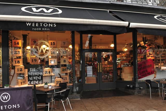 Supporting the Shop Local Project in Harrogate - General manager of Weetons Food Hall, Keren Shaw said “This is a great opportunity for retailers in the area to help boost their sales post lockdown and pre-Christmas."